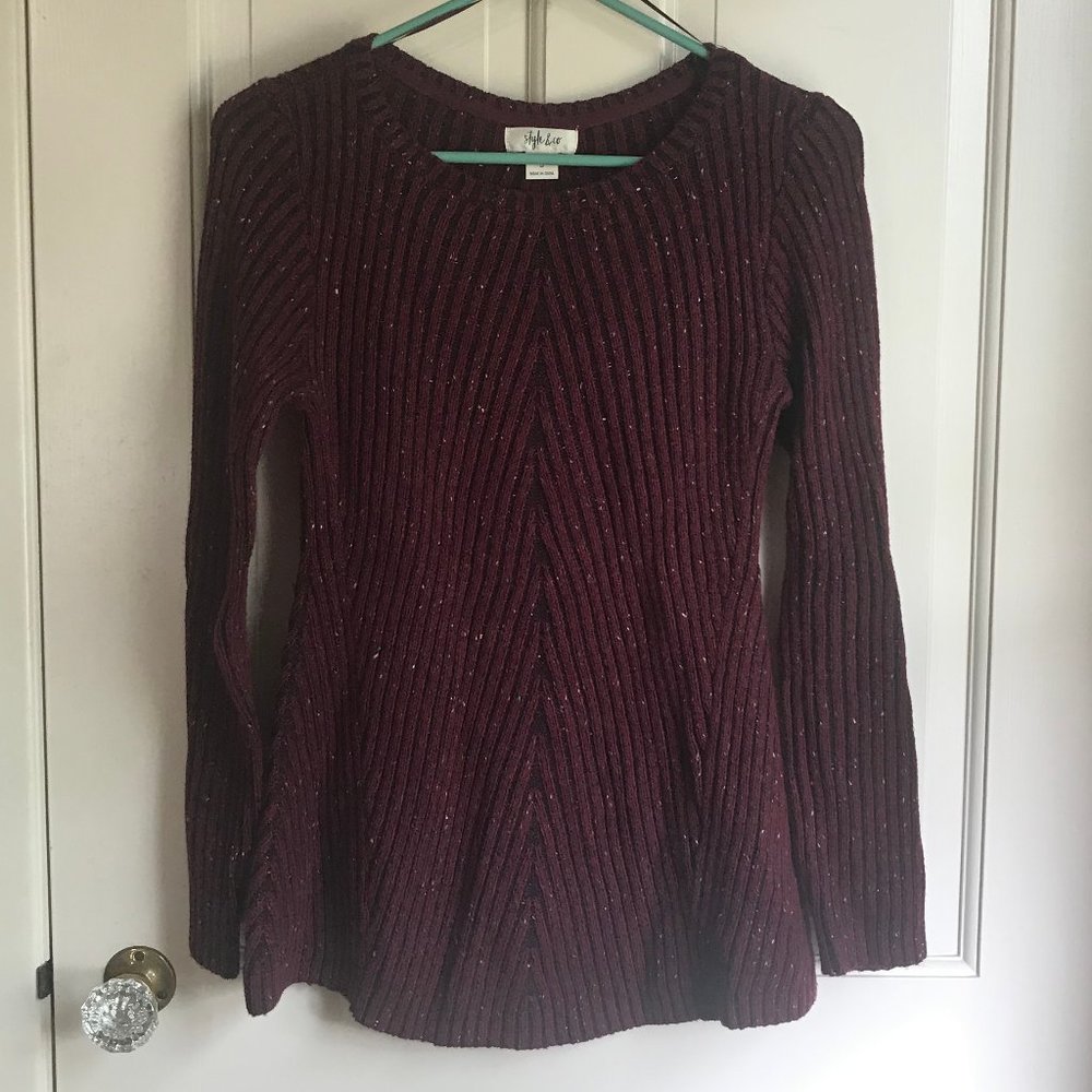 Warm Magenta/Maroon Sweater, New Without Tags